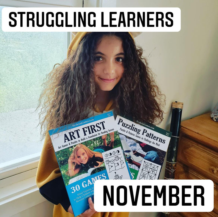 November - Struggling Learners
