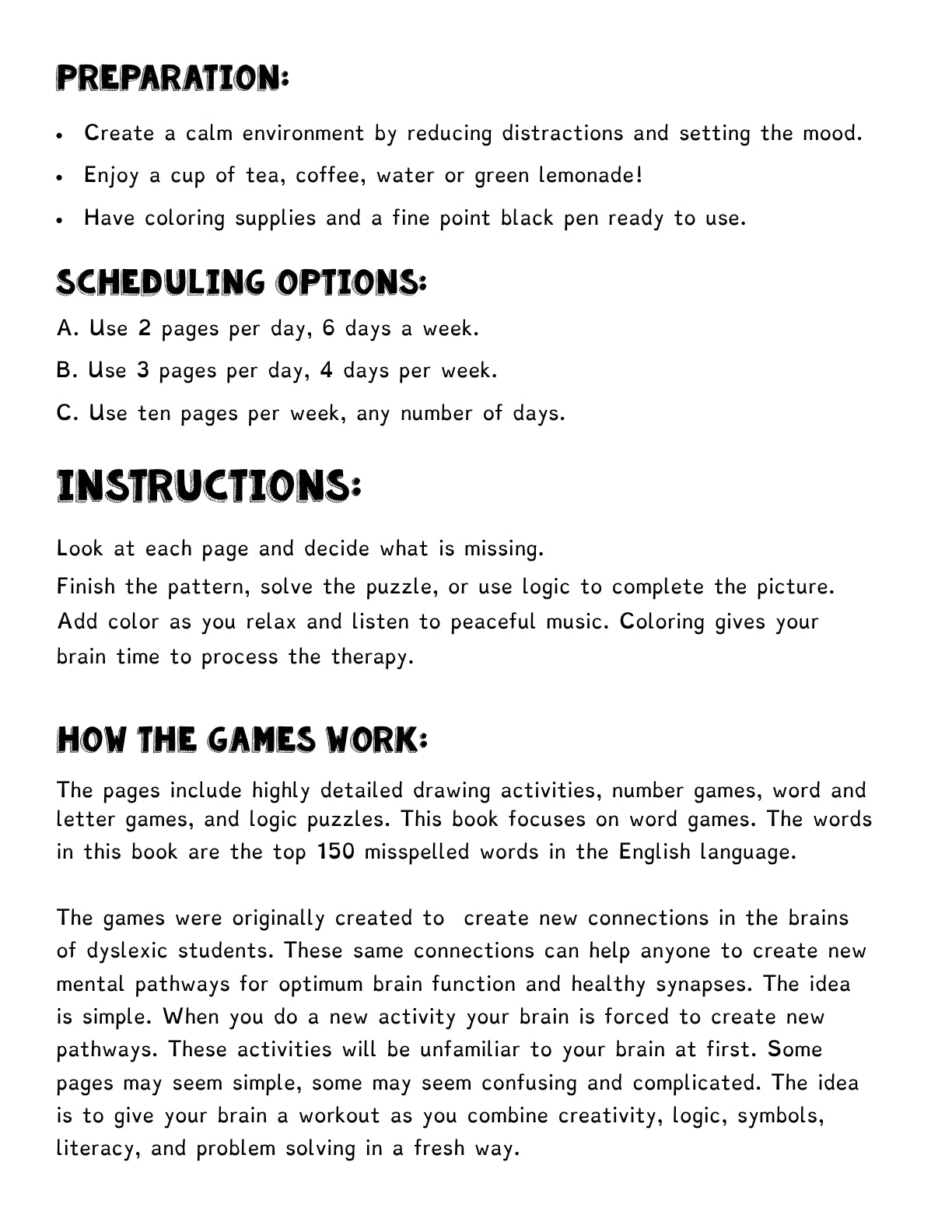 (Art & Logic Therapy) 03 Fire Light - Brain Games for Brain Fog