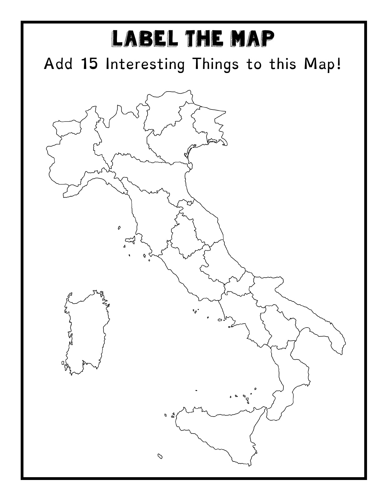 (Age 11+) Travel Dreams Italy - Social Studies Fun-Schooling Journal