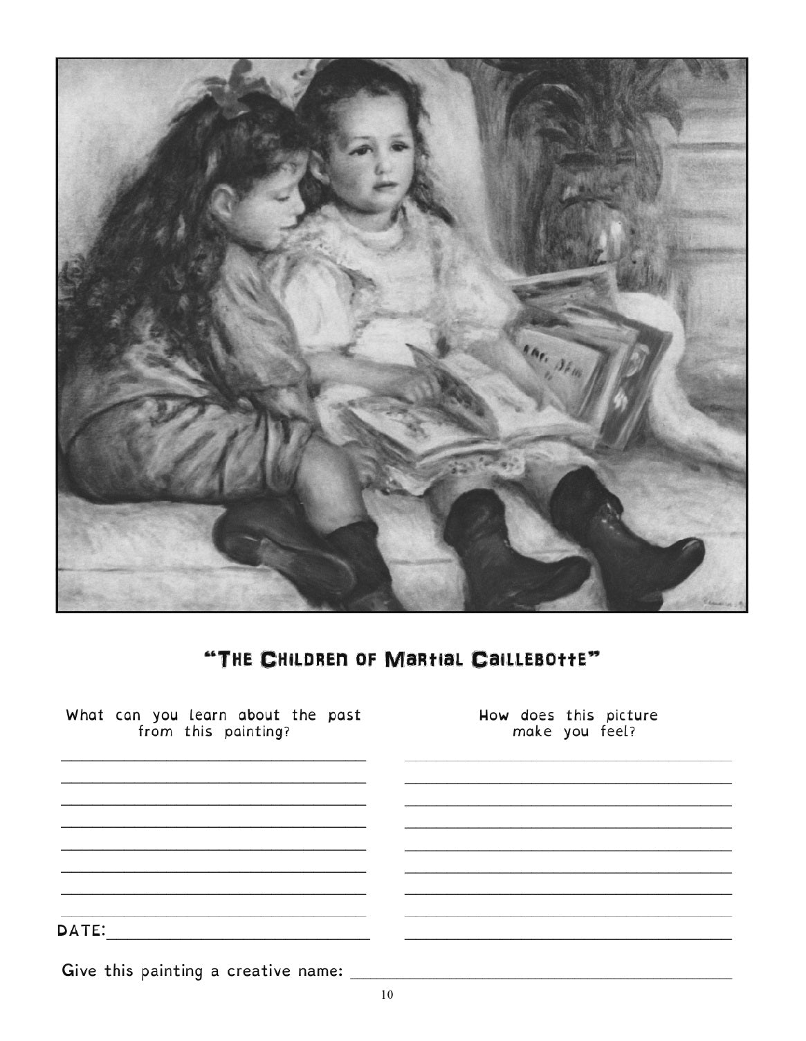 (Age 10+) Picturing the Past - A Study of Art & History: Charlotte Mason Homeschooling
