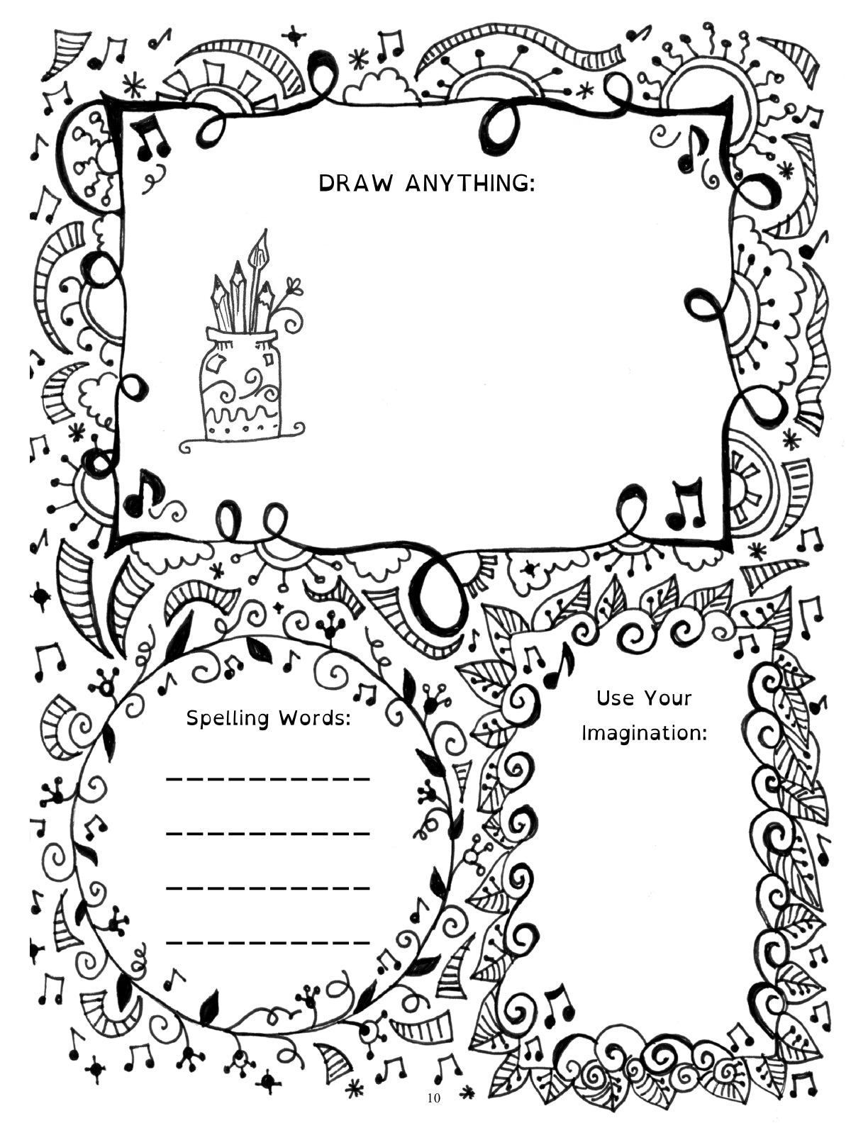(Age 5+) My Very Own Fun-Schooling Journal