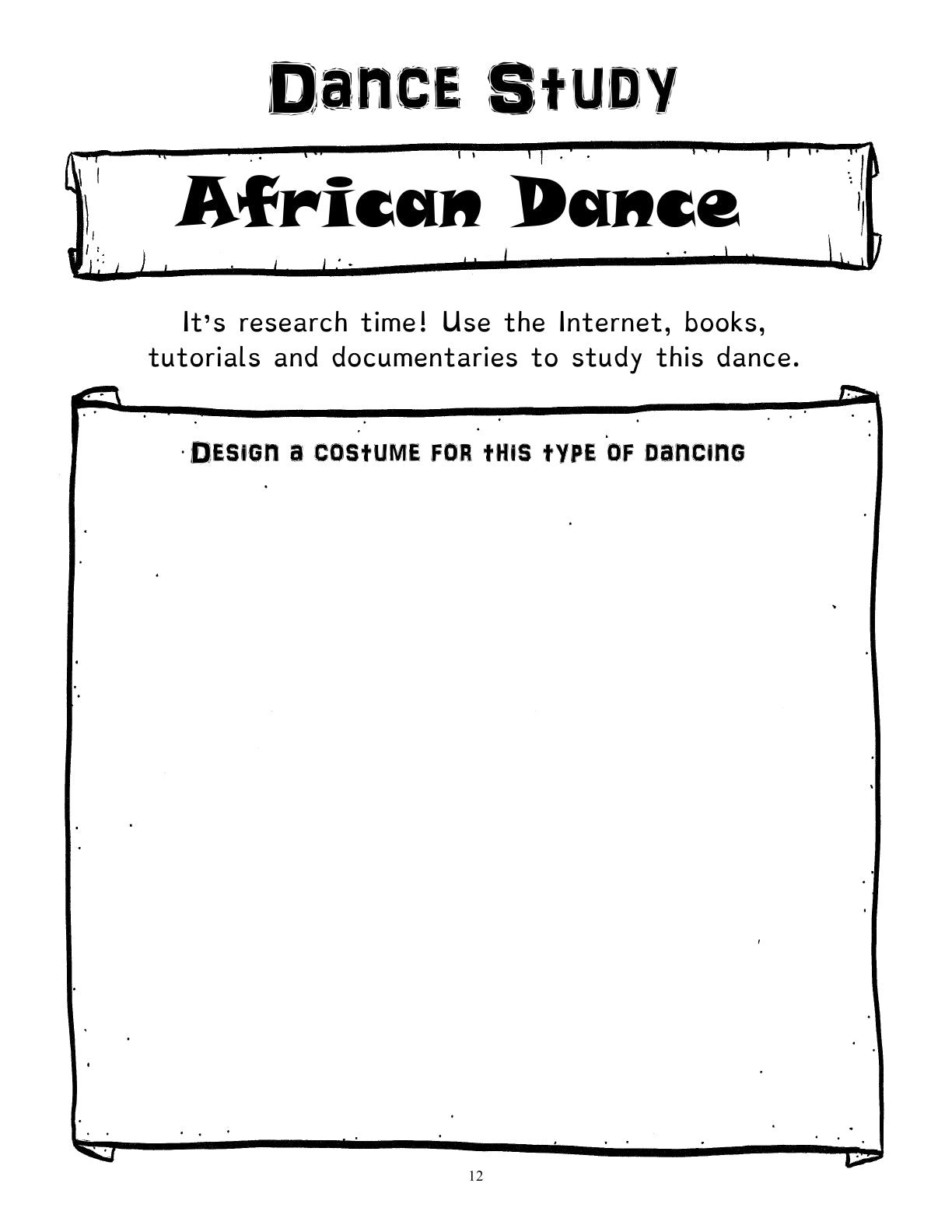 (Age 11+) Book of Dance