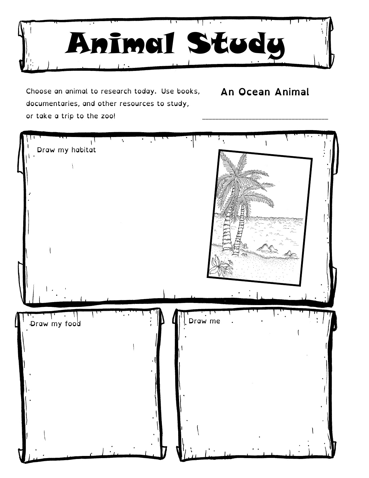 (Age 9+) The Animal Lover's Fun-Schooling Journal