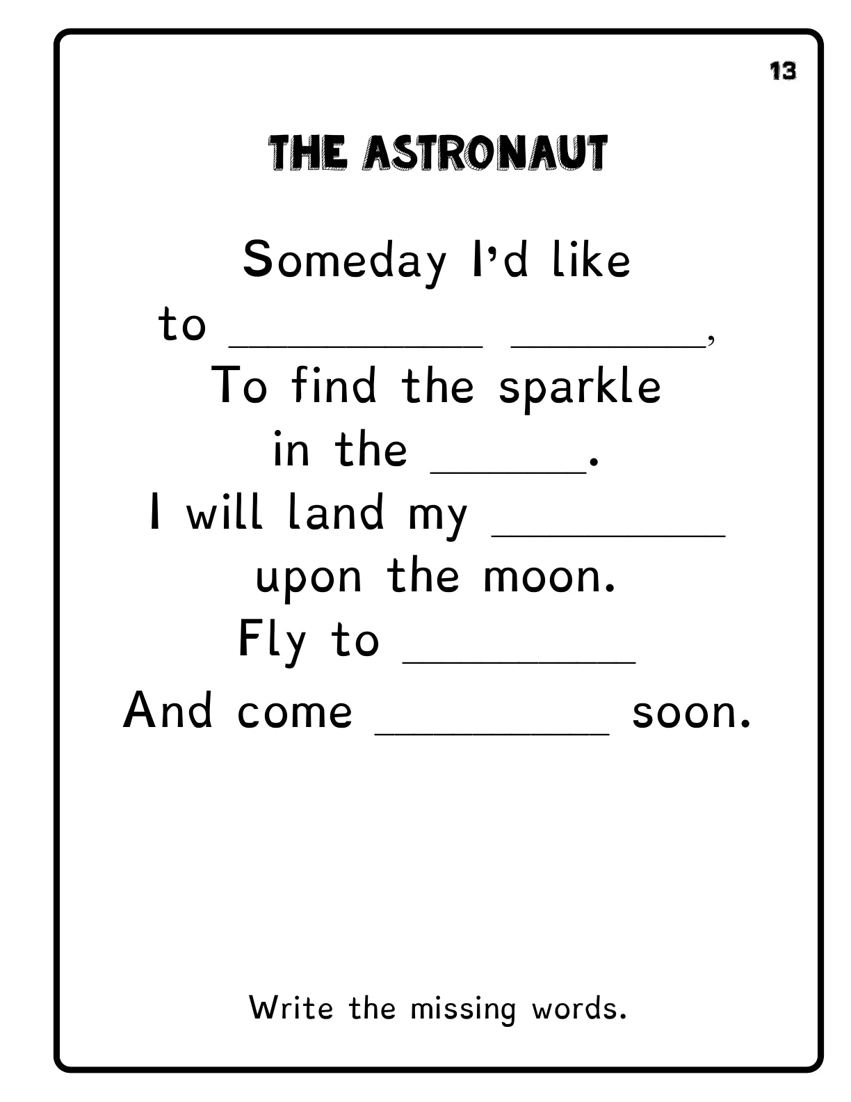 (Age 5+) My First Reading and Research Workbook