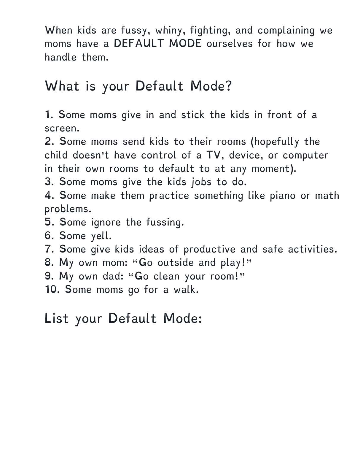 (Moms) Mom Files - A Mother to Daughter Legacy