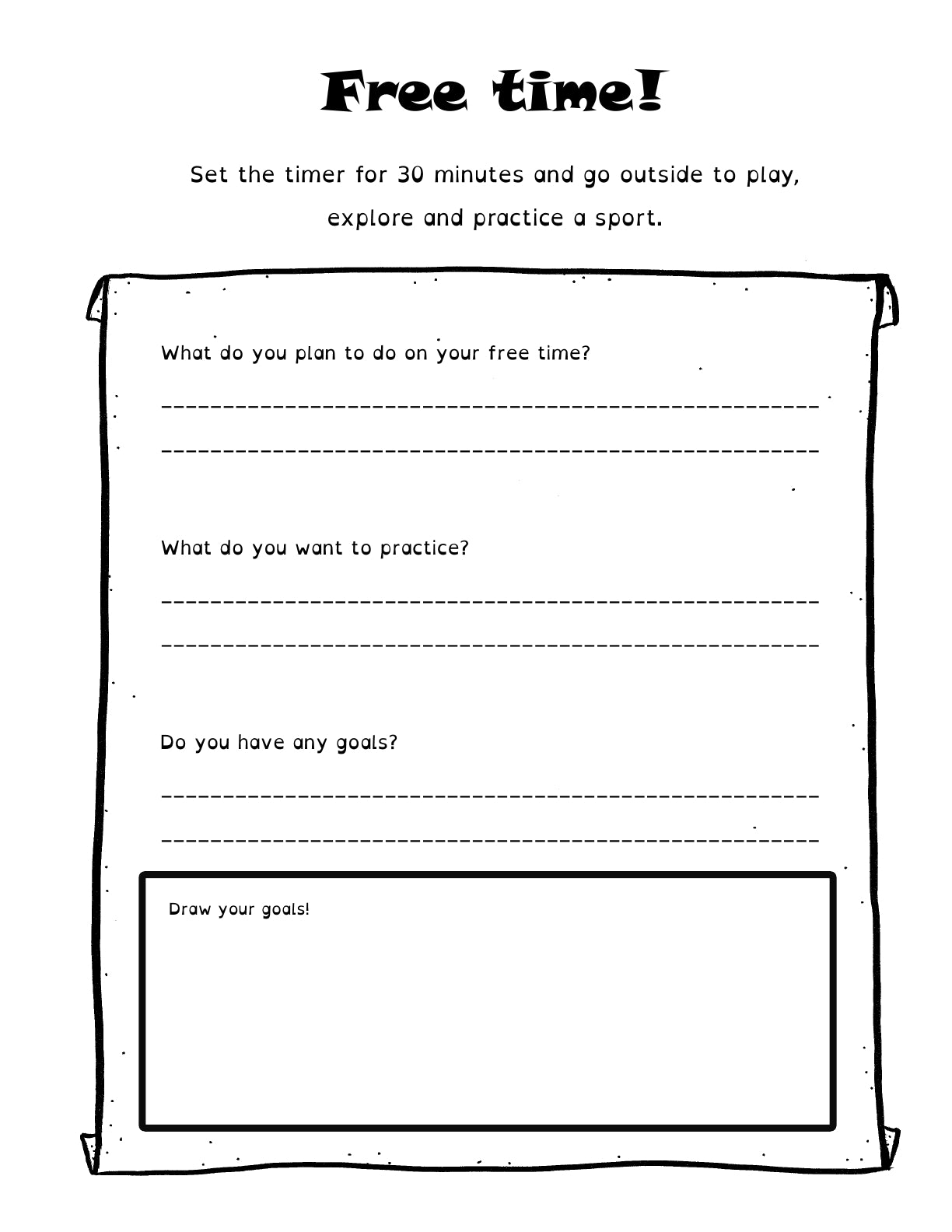 (Age 10+) The Athlete's Fun-Schooling Journal