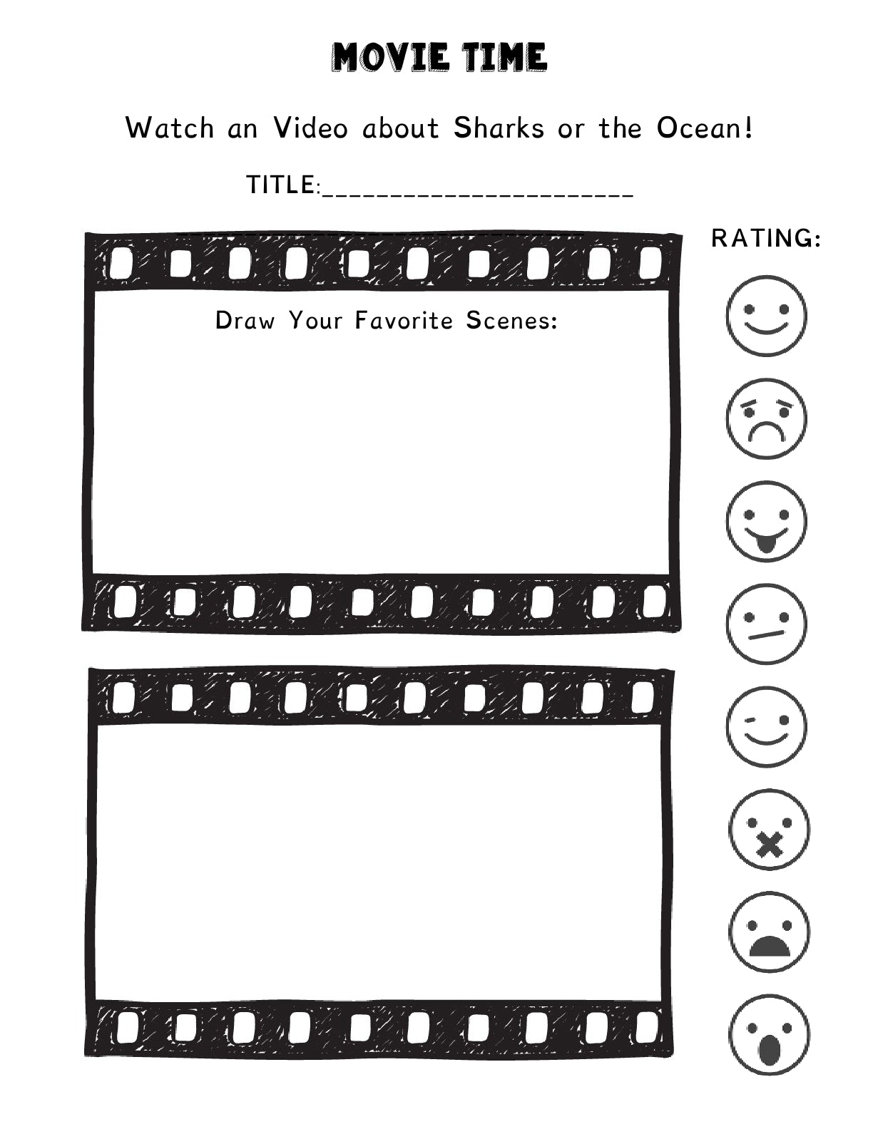 (Age 7+) All About Sharks - Fun-Schooling Journal