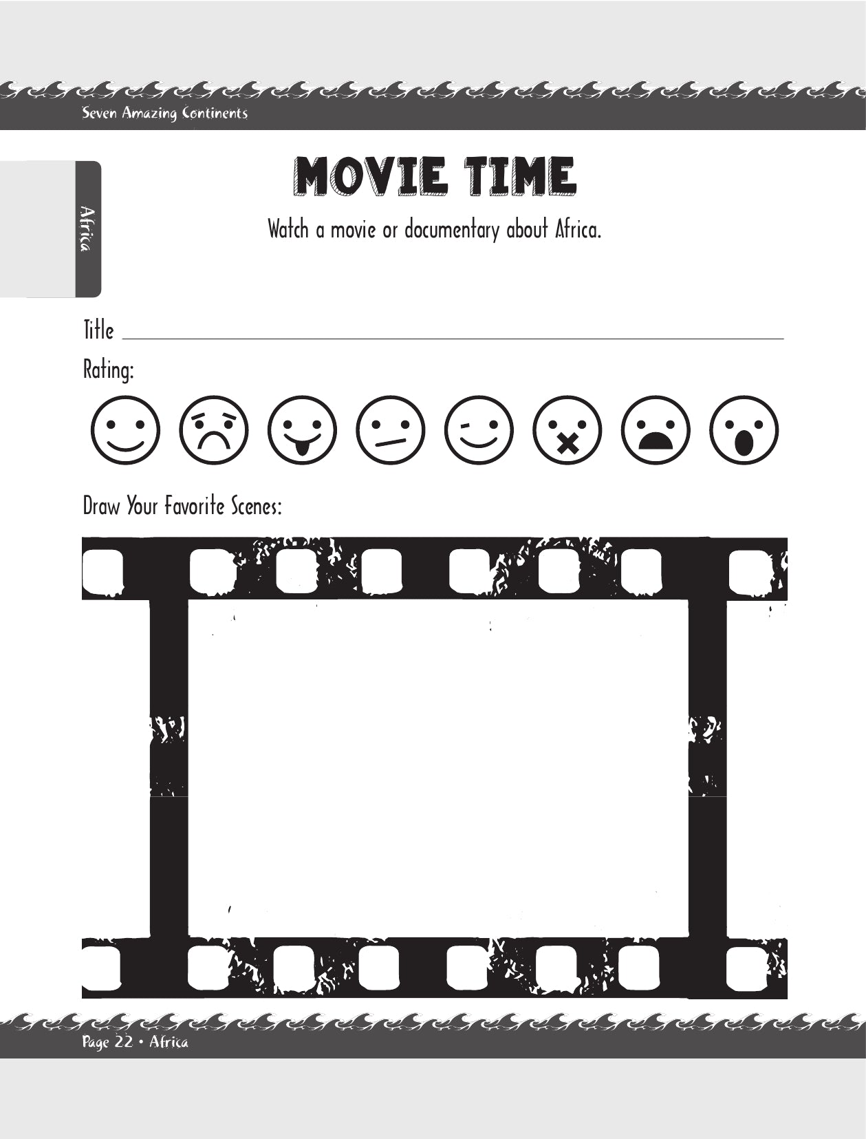 (Age 9+) Seven Amazing Continents - Travel Dreams Geography & Social Studies