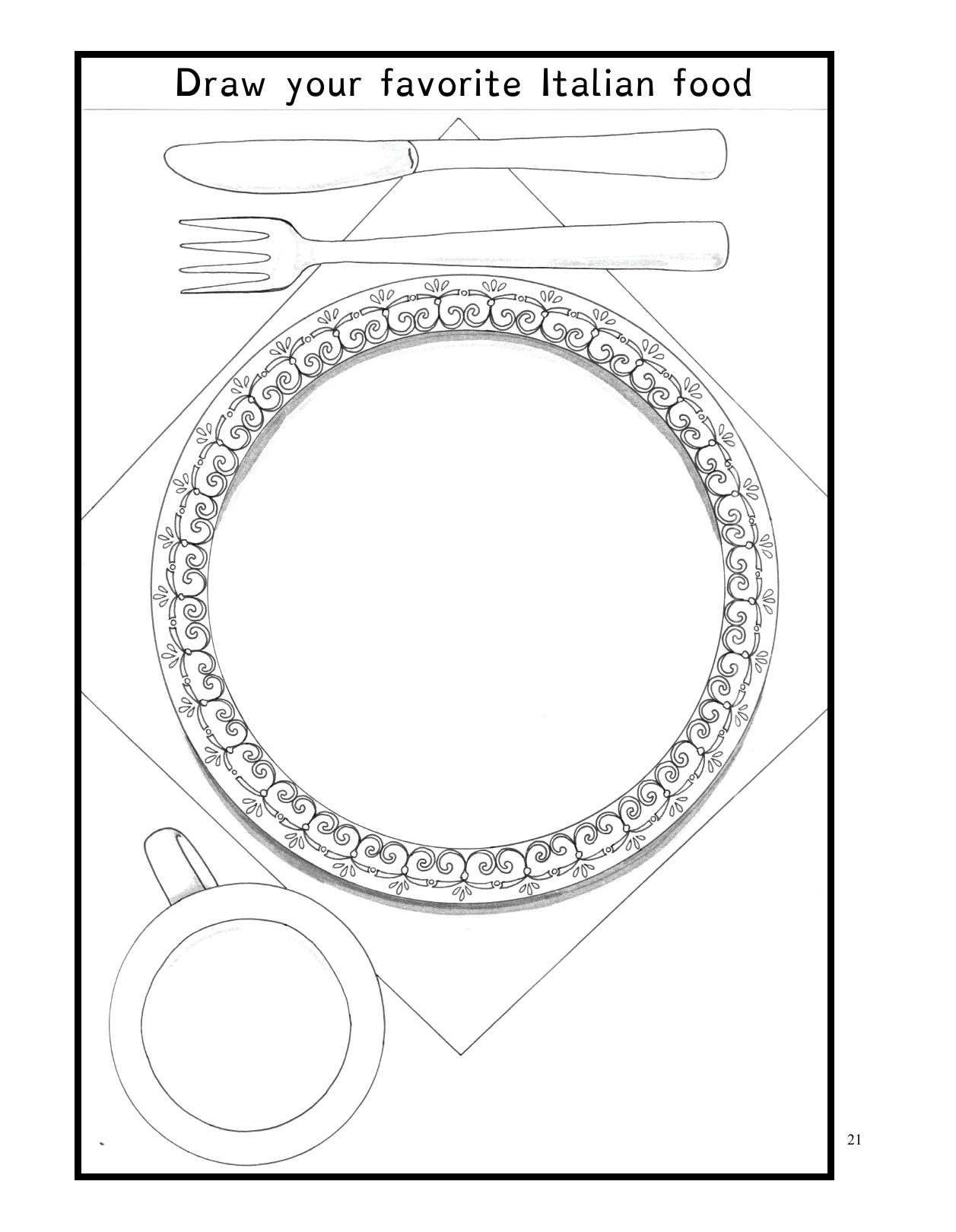 (Age 11+) Travel Dreams Italy - Social Studies Fun-Schooling Journal