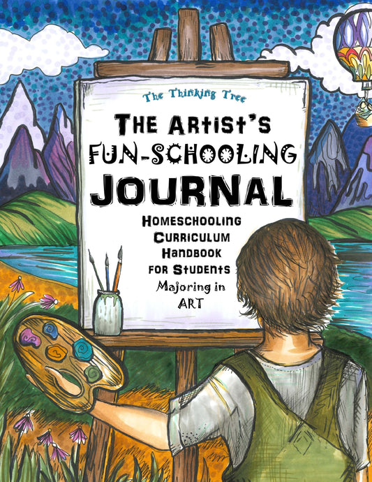 (Age 12+) The Artist's Fun-Schooling Journal