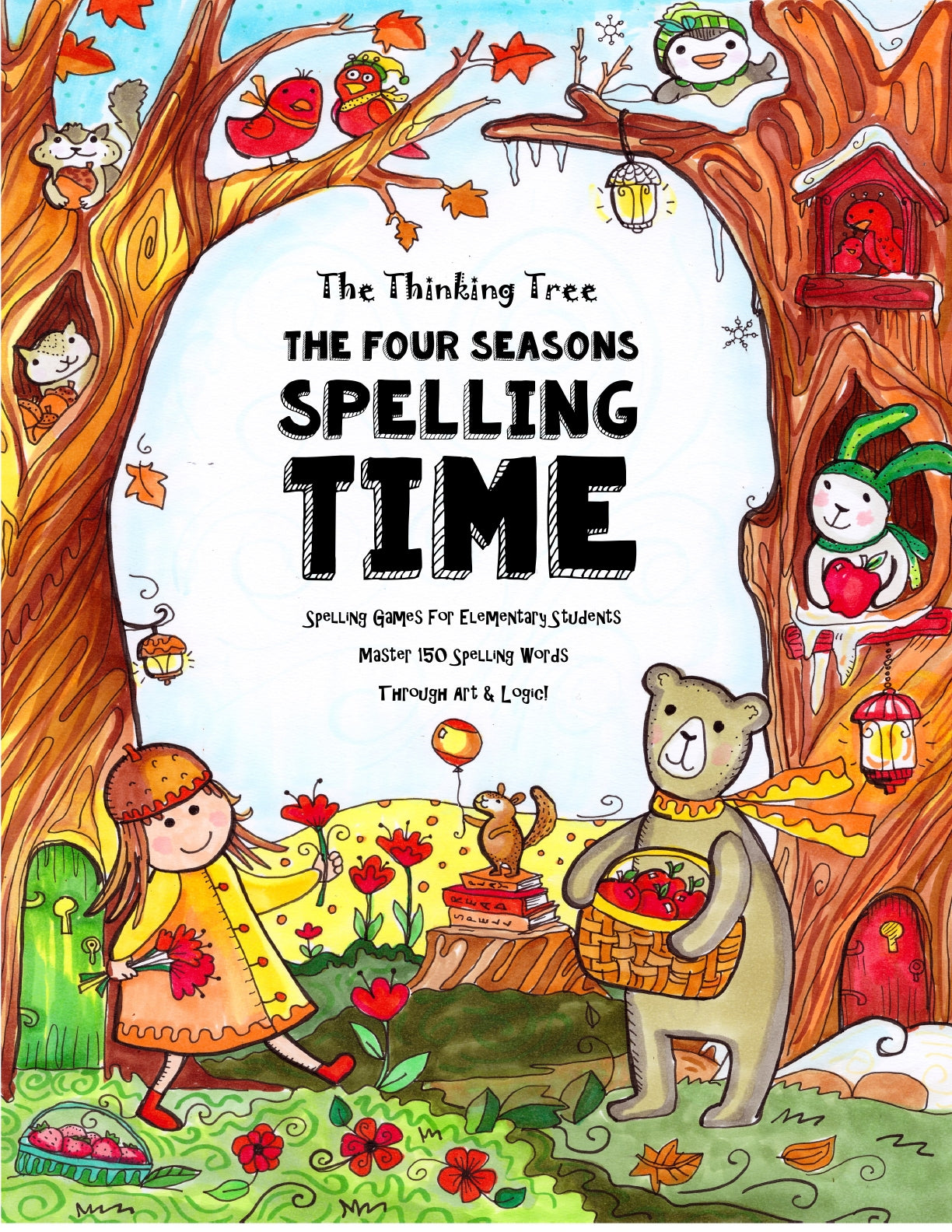 (Age 7+) The Four Seasons - Spelling Time - Master 150 Words