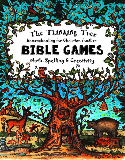 (Age 7+) Bible Games - Math Spelling & Creativity