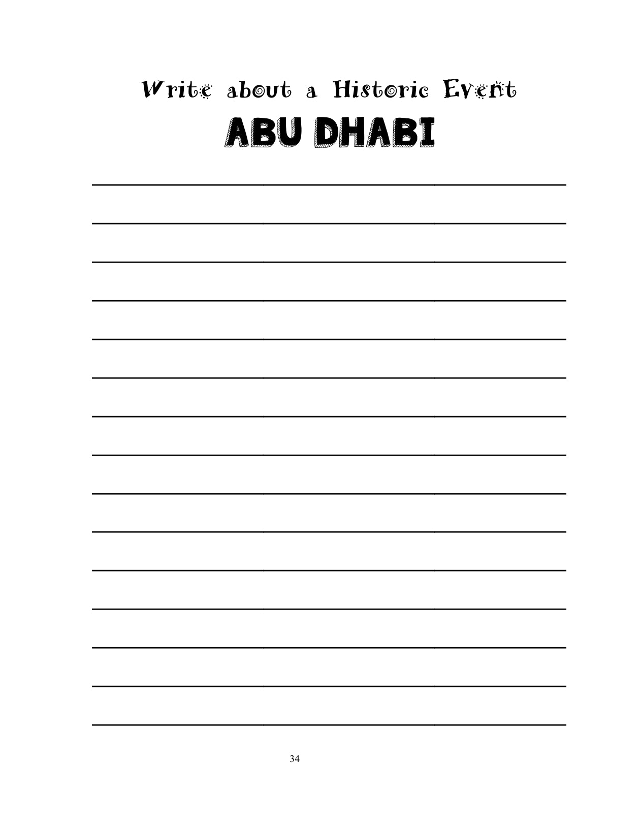 (Age 11+) Travel Dreams - Fun-Schooling Journal - 30 Fascinating Cities