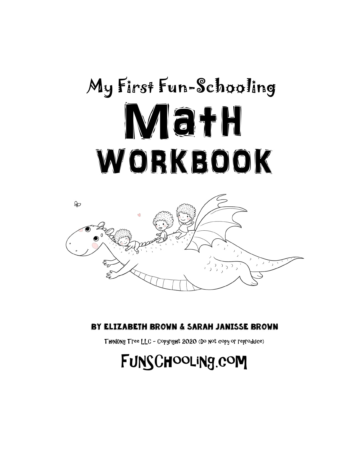 (Age 5+) My 1st Fun-Schooling Math Workbook