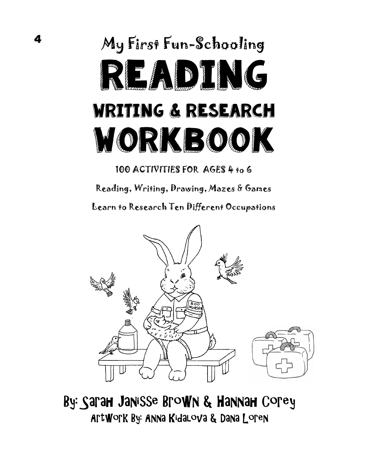 (Age 5+) My First Reading and Research Workbook
