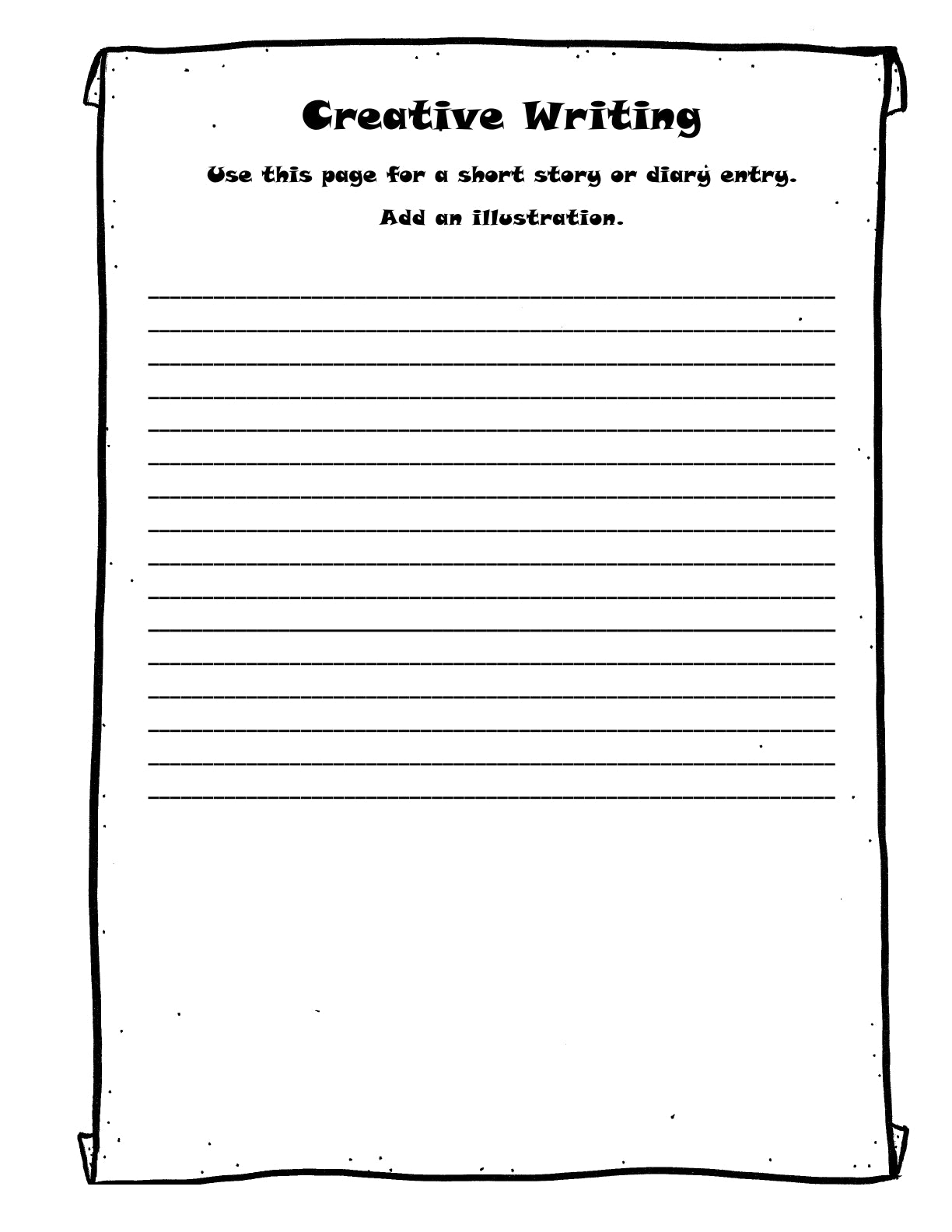 (Age 12+) The Writer's Fun-Schooling Journal - For Student's Majoring in Writing