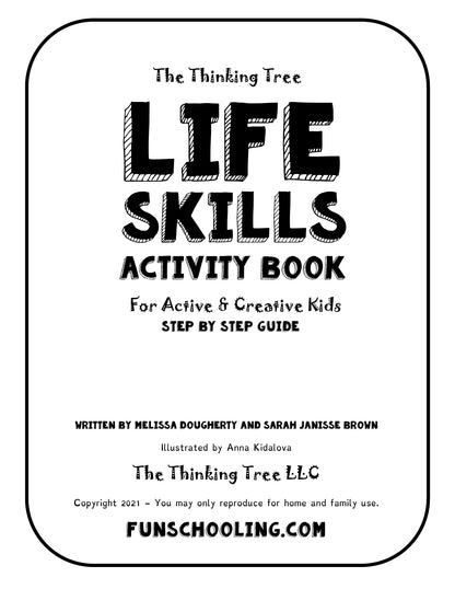 (Age 10+) Life Skills Activity Book