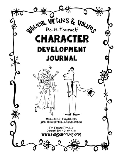 (Age 9+) Biblical Virtues & Values - Character Development Ages 8+