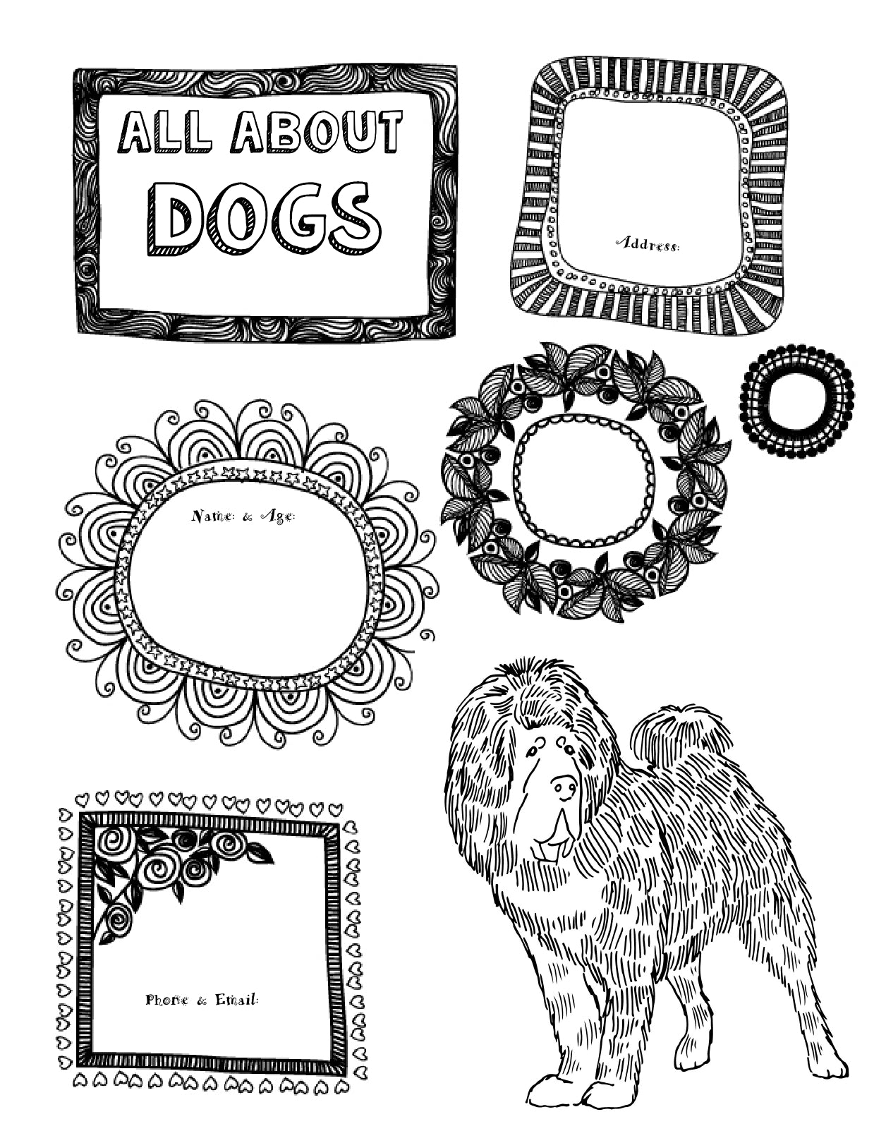 (Age 9+) All About Dogs - Do-It-Yourself Homeschooling