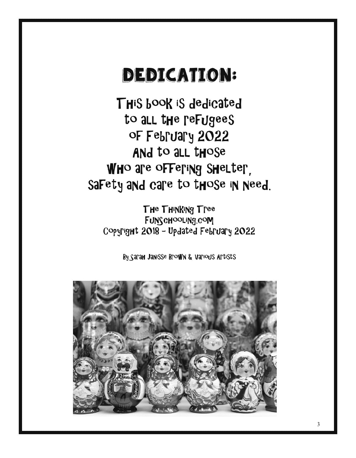 (Age 11+) Travel Dreams Ukraine - Social Studies Fun-Schooling Journal