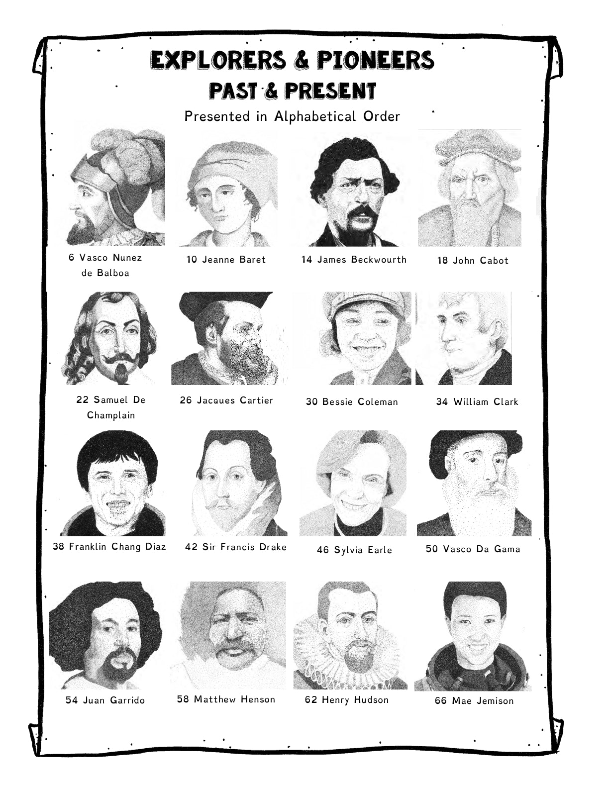 (Age 10+) Explorers & Pioneers - Past and Present - Time Travel History