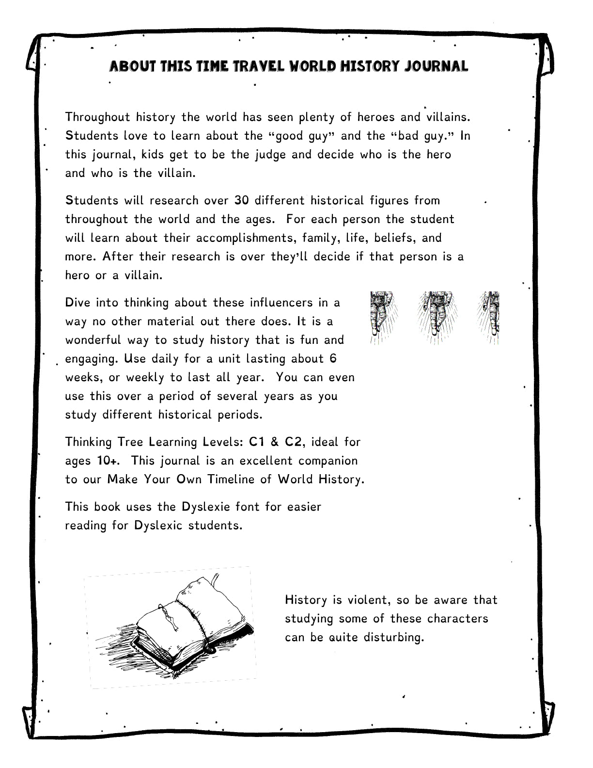 (Age 12+) Heroes and Villains of History - Time Travel World History