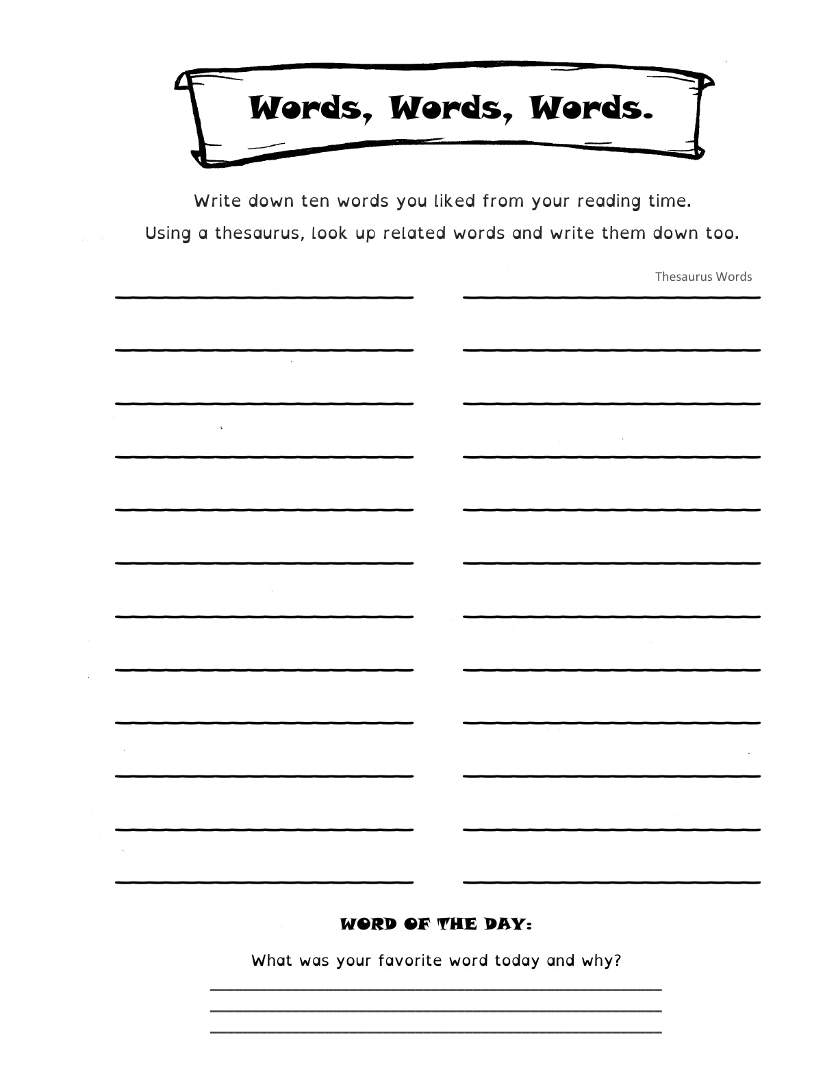(Age 12+) The Writer's Fun-Schooling Journal - For Student's Majoring in Writing