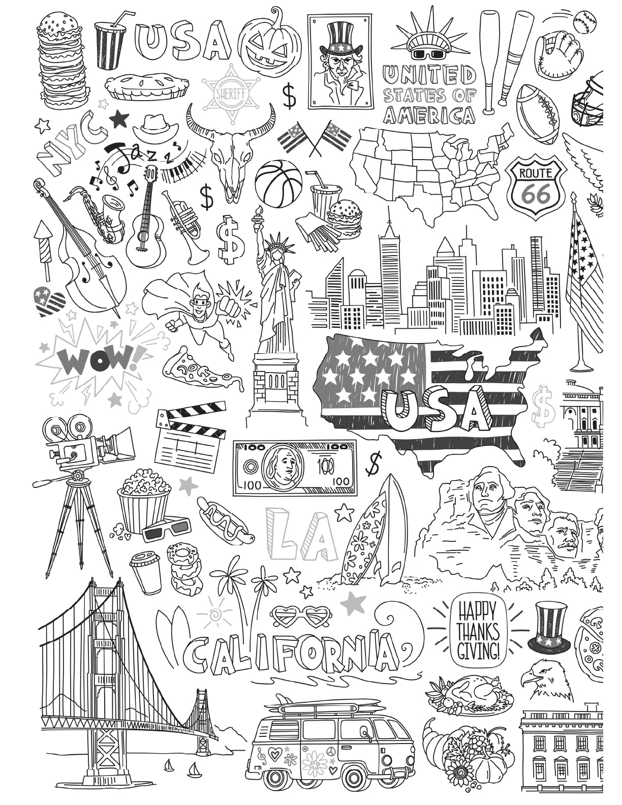 (Age 9+) United States - Geography, History and Social Studies Handbook