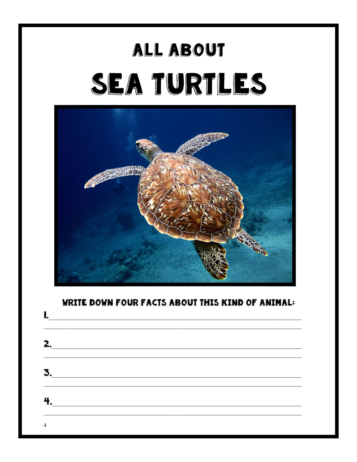 (Age 10+) All About Endangered Species - Science & Research Study Guide