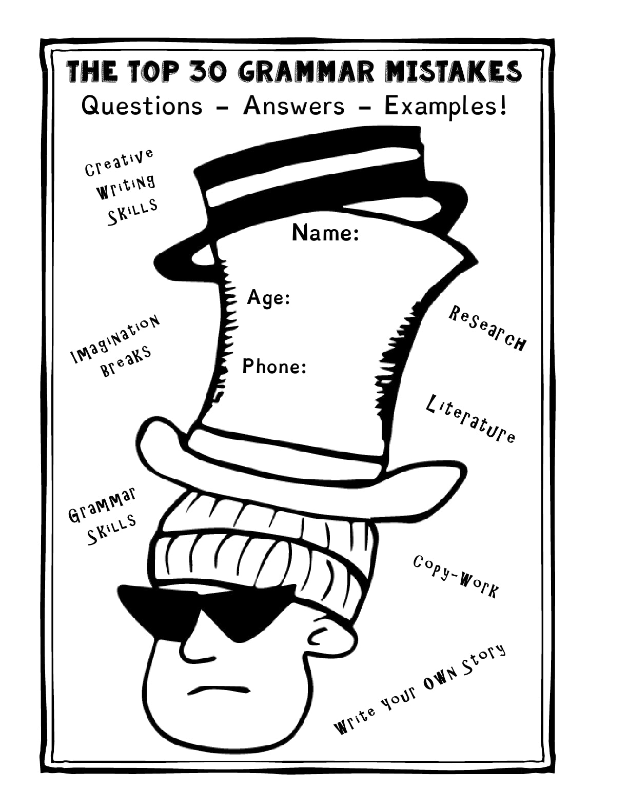 (Age 11+) Top 30 Grammar Mistakes