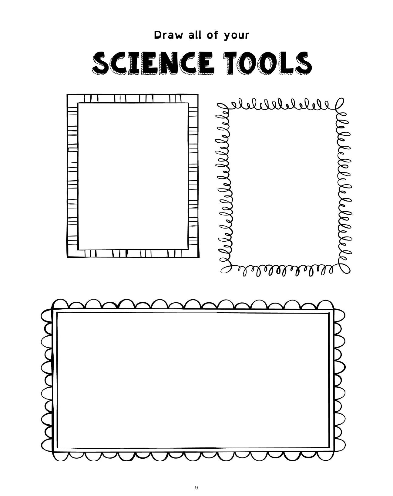 (Age 9+) Do-It-Yourself Science Handbook & Portfolio