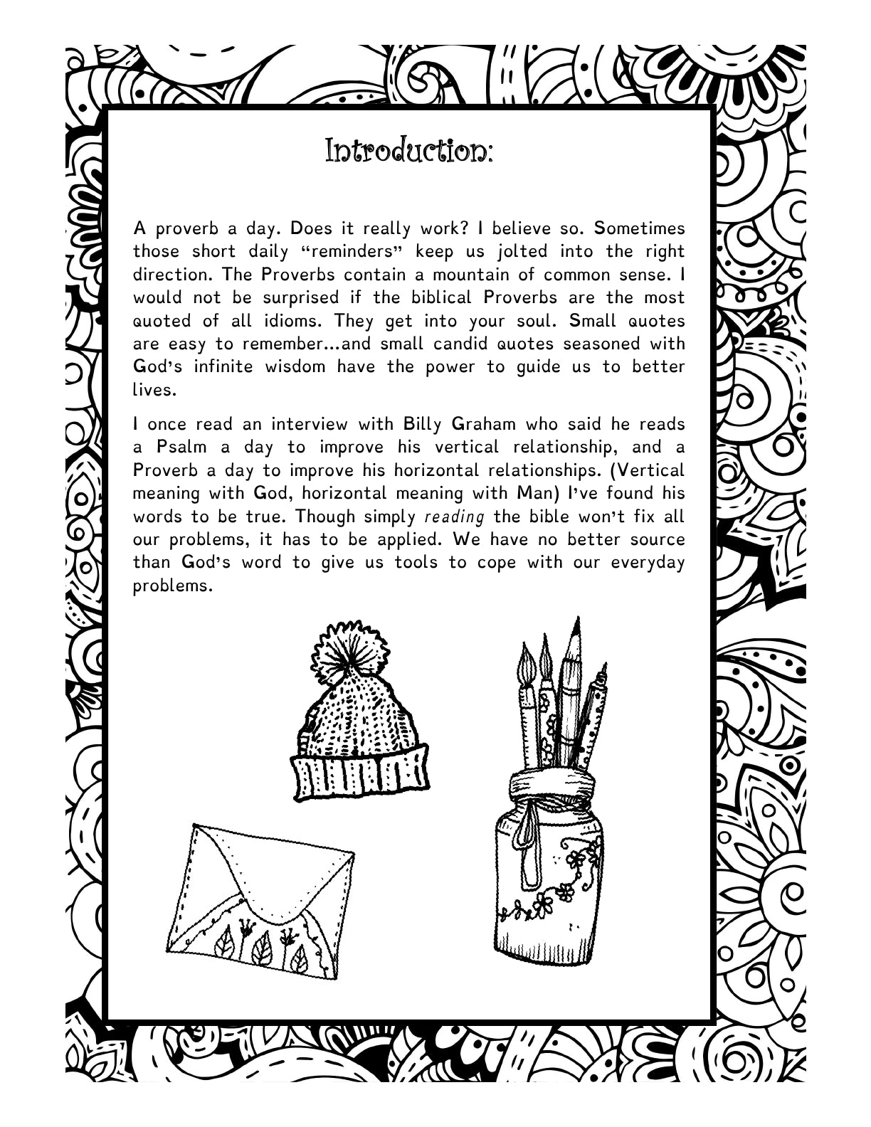 (Moms) A Proverb a Day - Devotional & Doodles