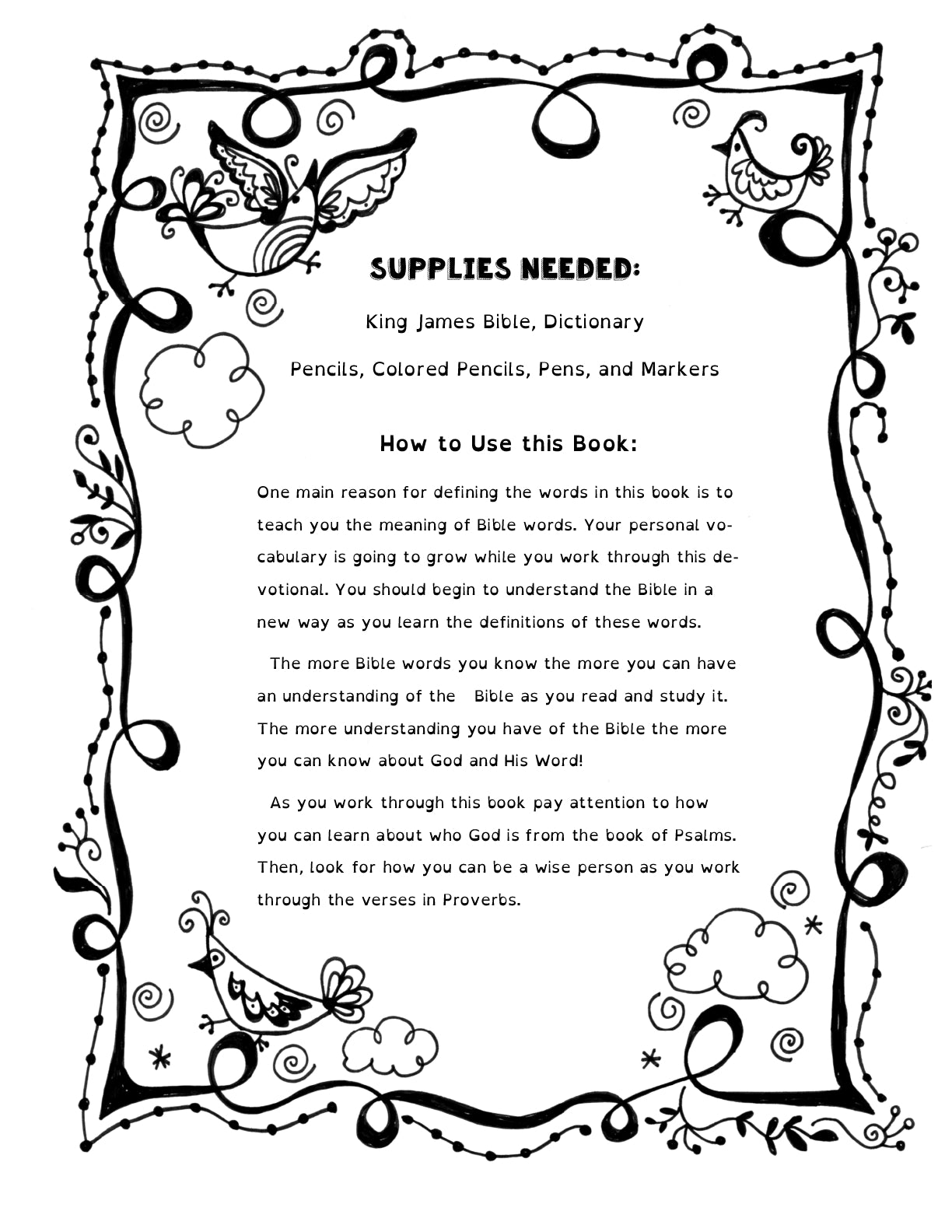 (Age 12+) A Treasury of Psalms & Proverbs