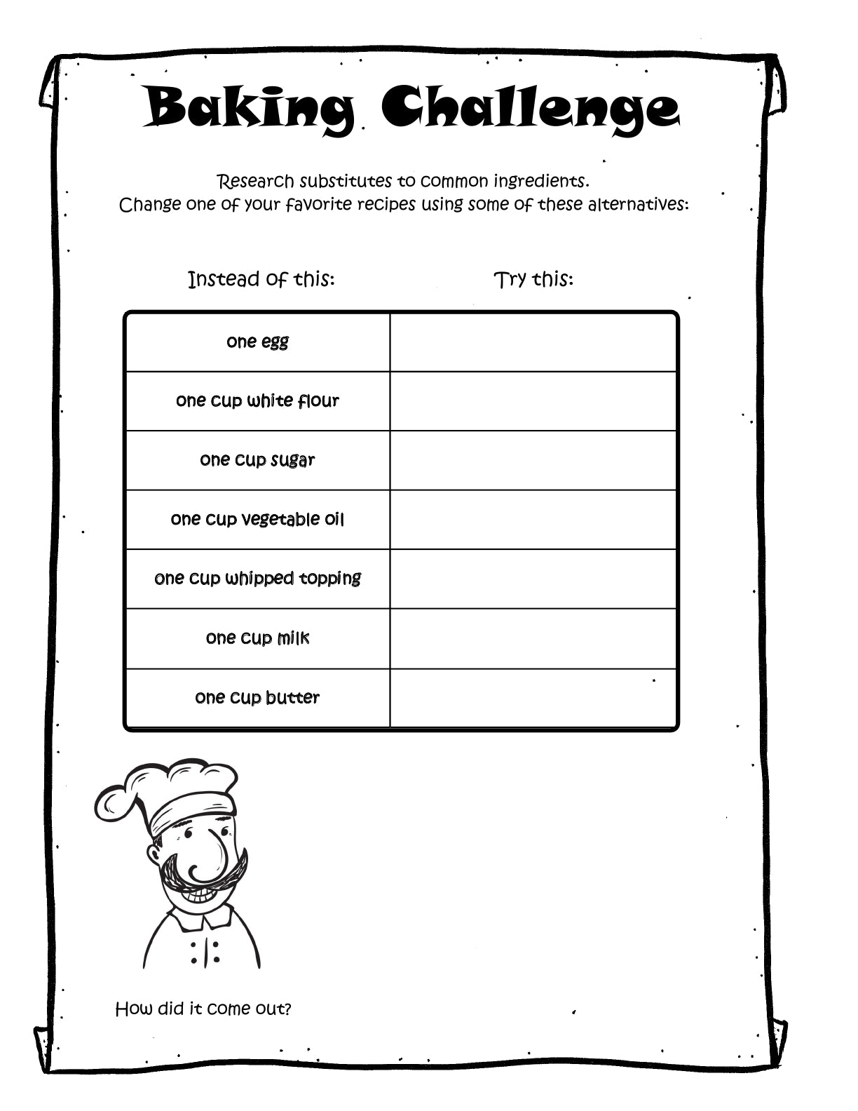 (Age 11+) The Baker's Fun-Schooling Journal