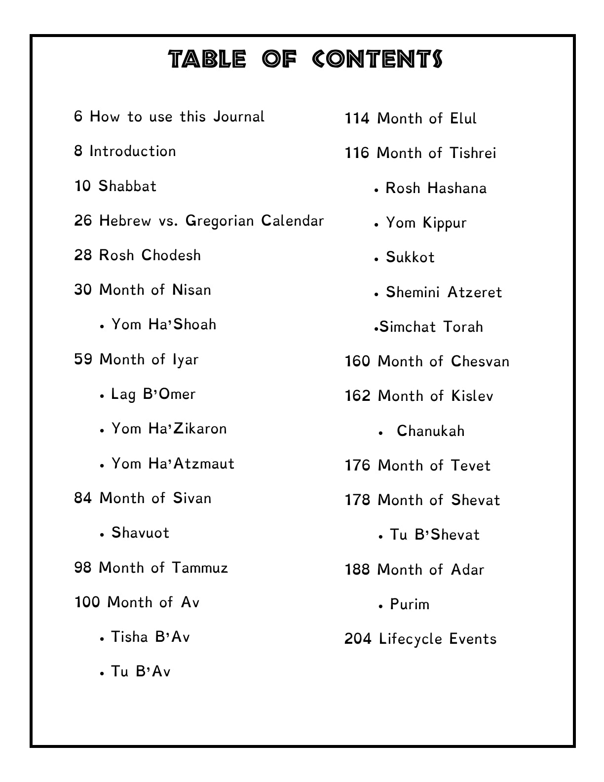 (Age 11+) Jewish Feasts, Festivals, Holidays & Culture - Activity Book