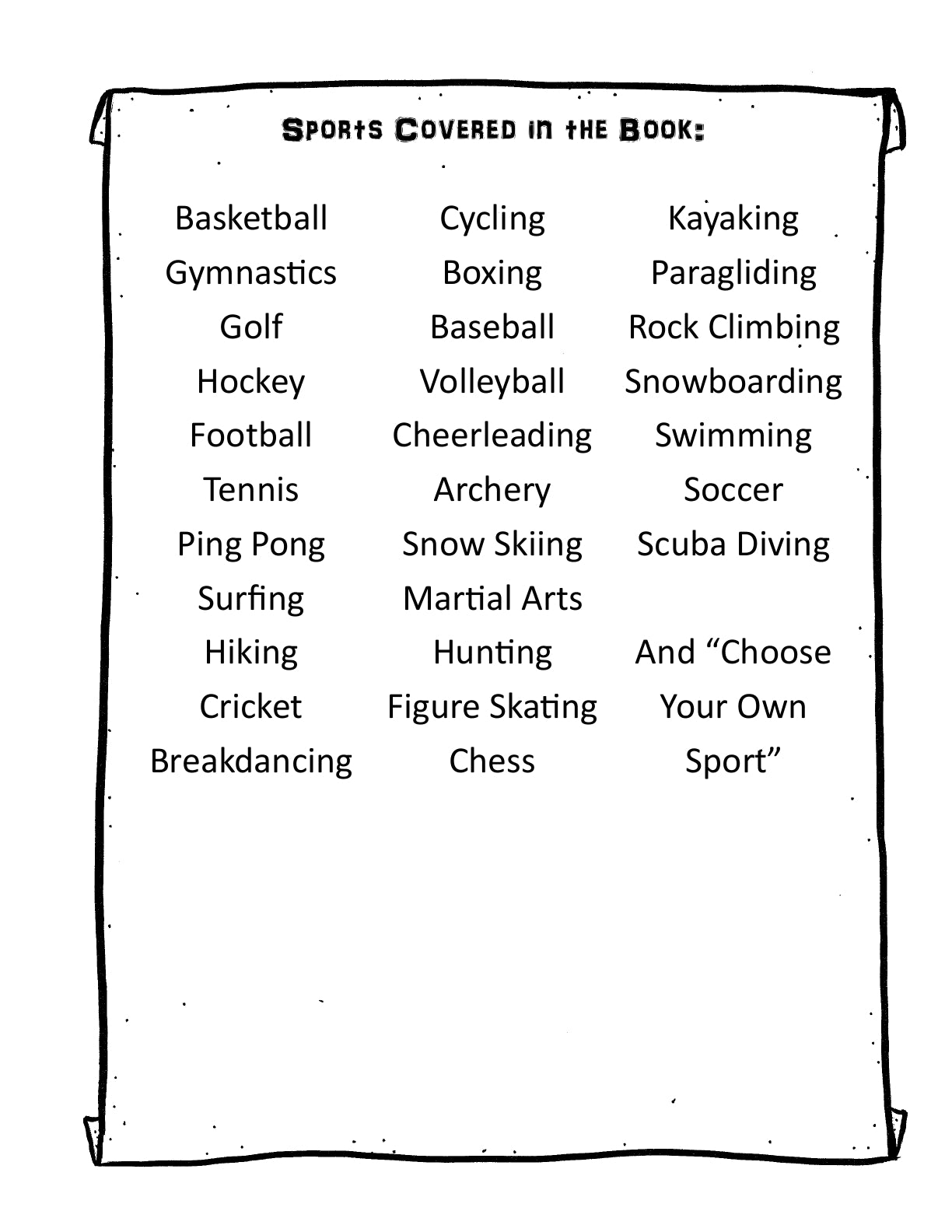 (Age 10+) The Athlete's Fun-Schooling Journal