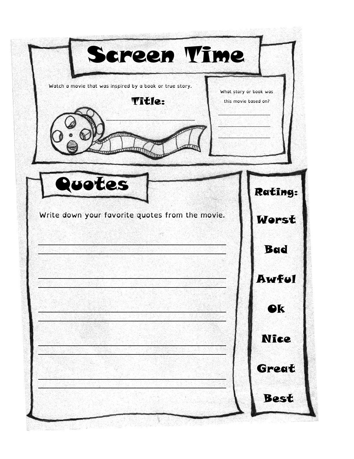 (Age 12+) The Writer's Fun-Schooling Journal - For Student's Majoring in Writing