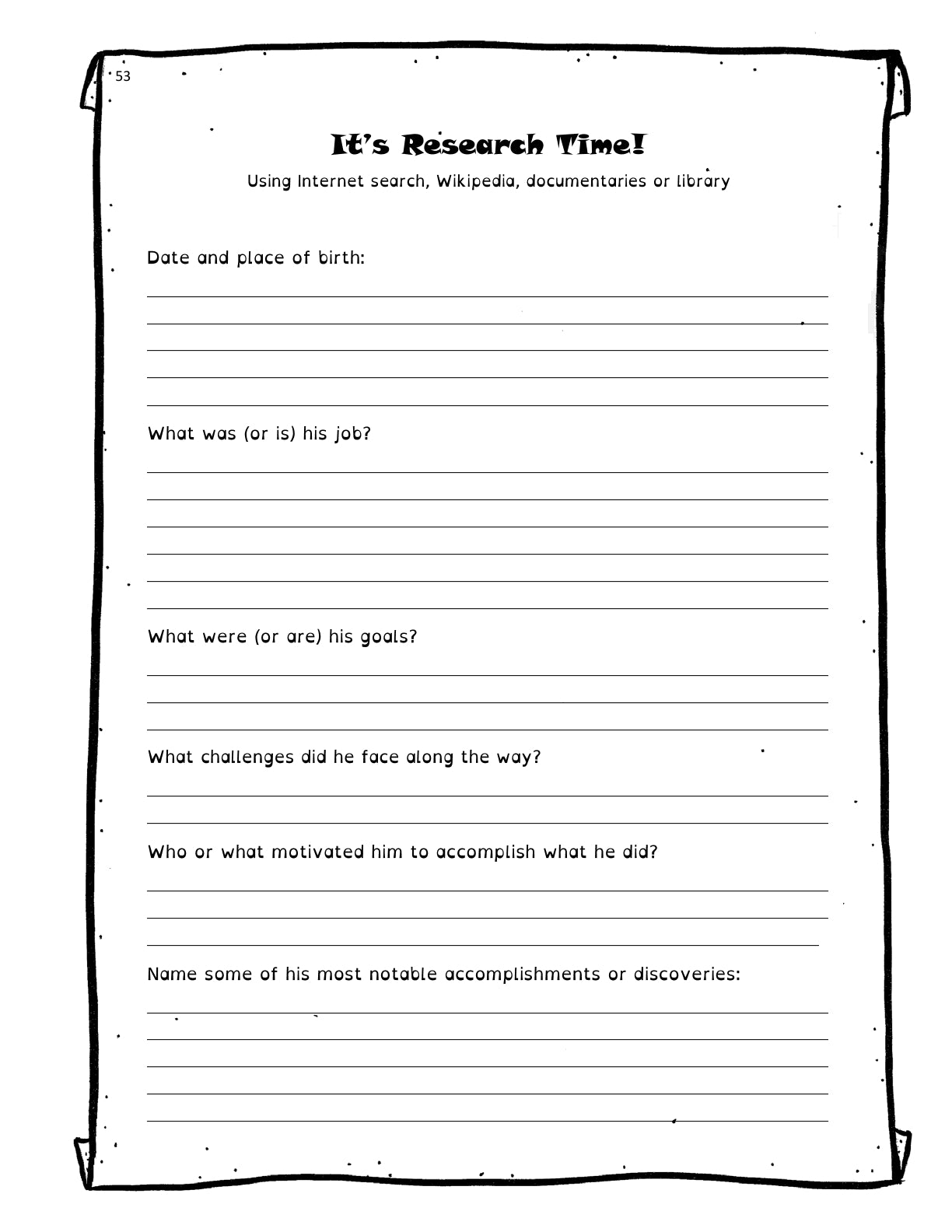 (Age 10+) Explorers & Pioneers - Past and Present - Time Travel History