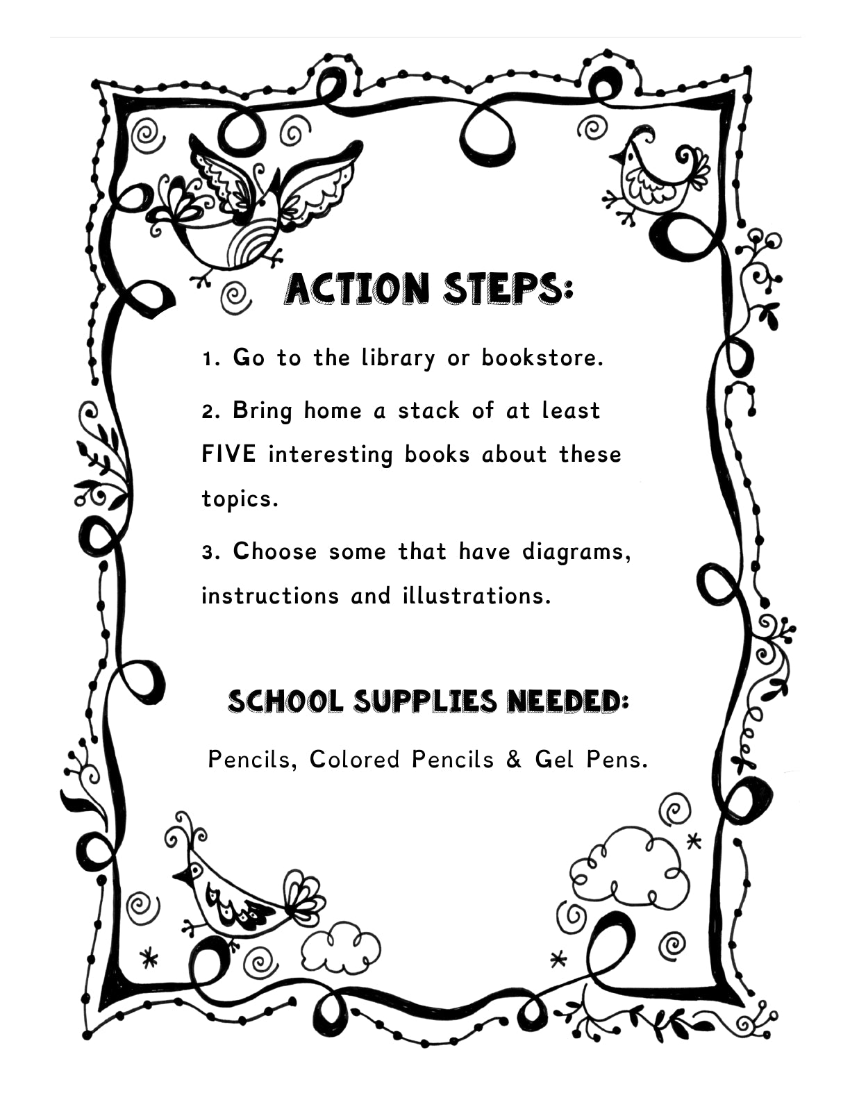 (Age 7+) My First Fun-Schooling ZOO Curriculum