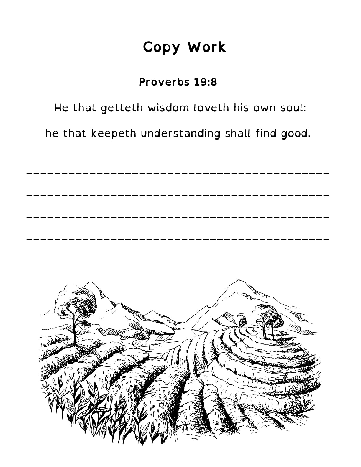 (Age 12+) A Treasury of Psalms & Proverbs