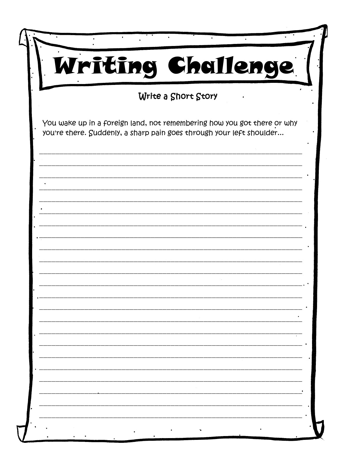 (Age 12+) The Writer's Fun-Schooling Journal - For Student's Majoring in Writing