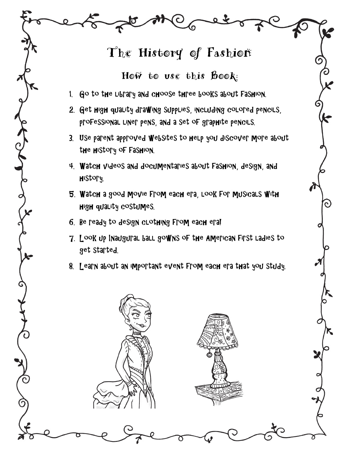 (Age 9+) Time Travel History - Fashion Dreams