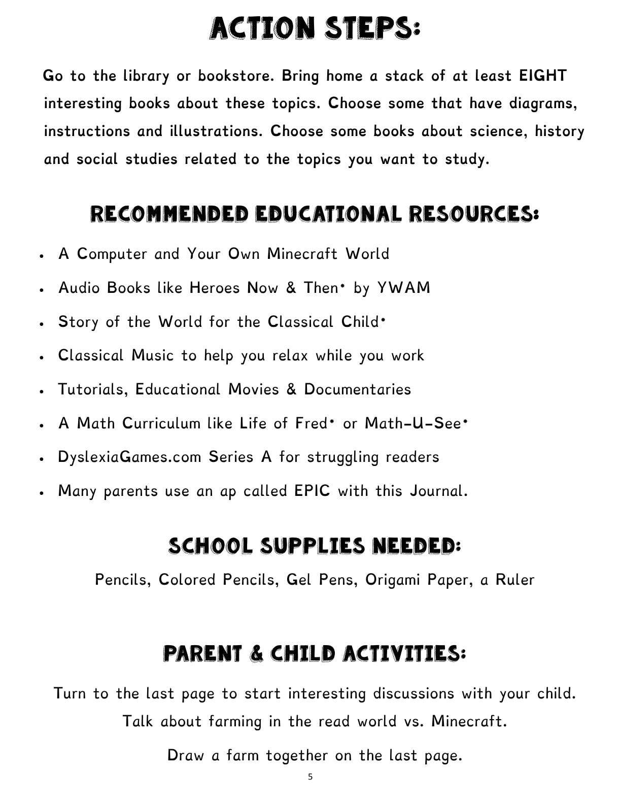 (Age 7+) Fun-Schooling Curriculum - Homeschooling With Minecraft