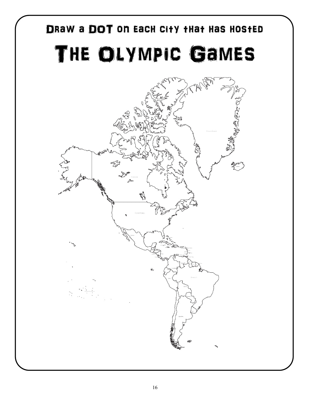 (Age 9+) Summer & Winter Olympic Games Research Handbook