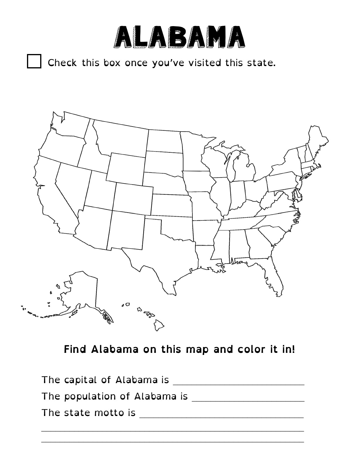 (Age 9+) United States - Geography, History and Social Studies Handbook