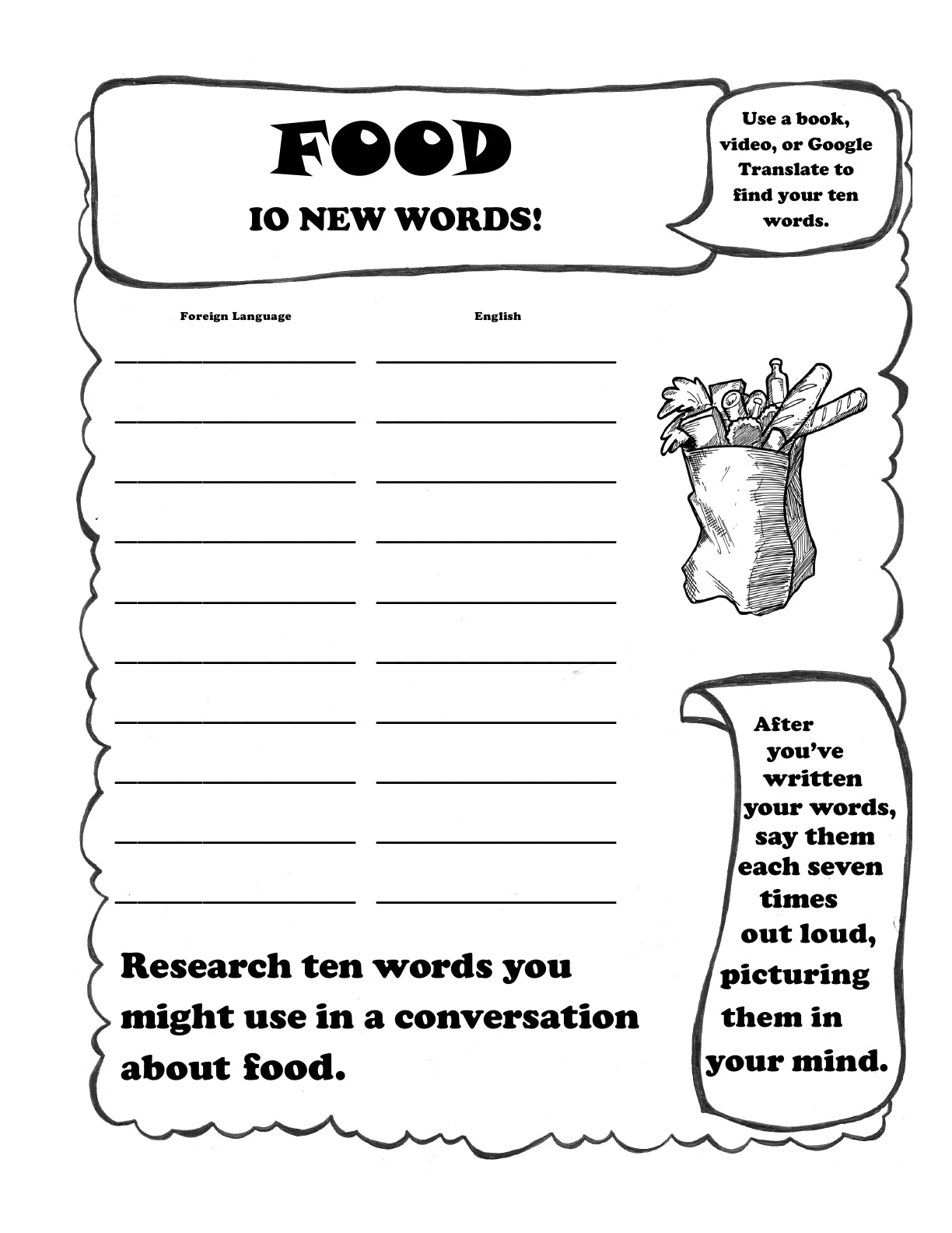 (Age 10+) Learn Any Foreign Language