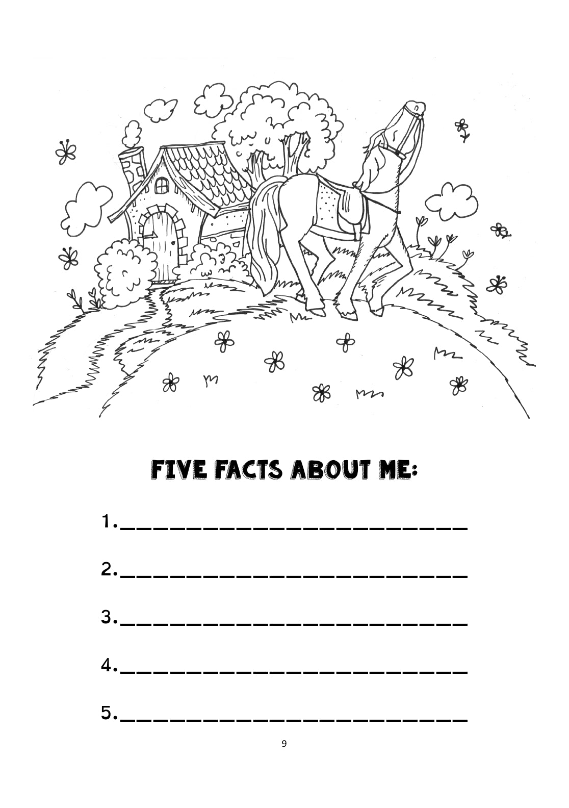 (Age 8+) Horse Dreams - Fun-Schooling Journal: 180 Learning Games