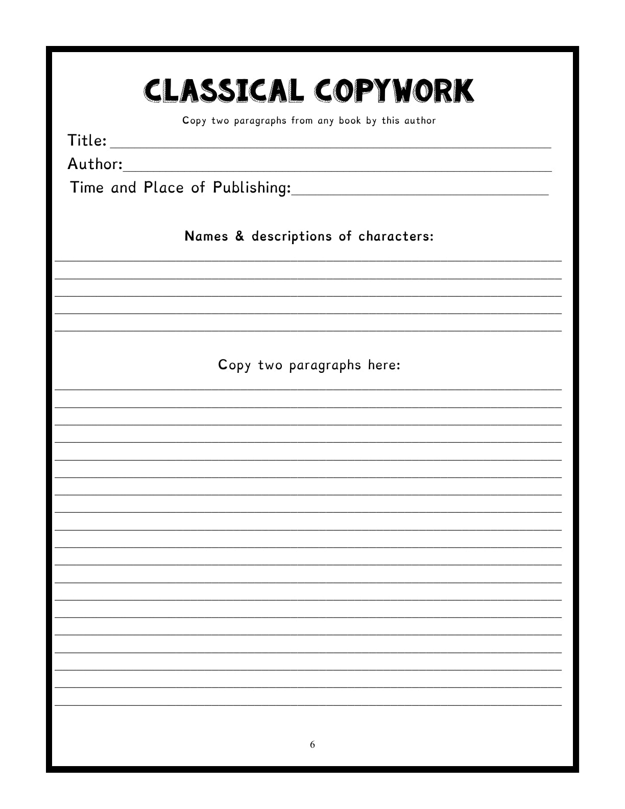 (Age 12+) Pondering the Past