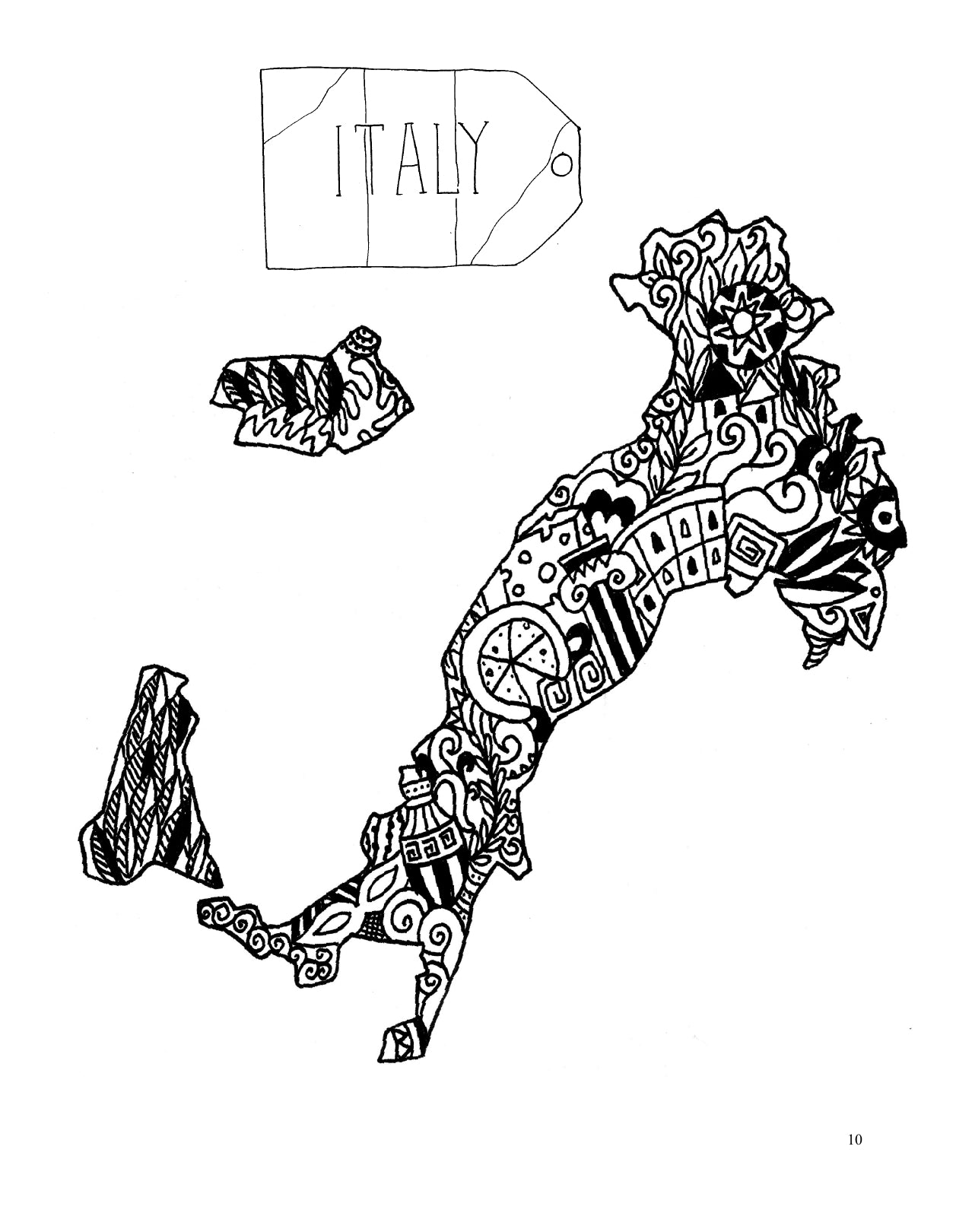 (Age 11+) Travel Dreams Italy - Social Studies Fun-Schooling Journal