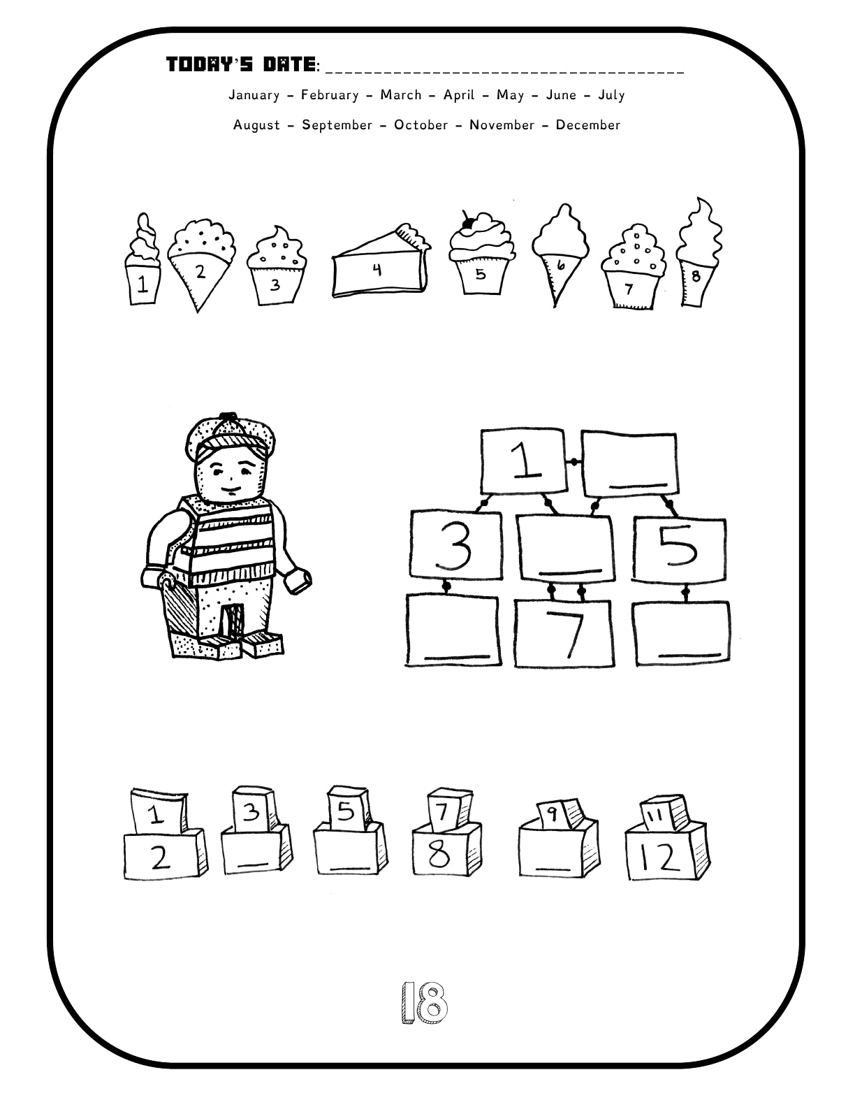 (Age 6+) Comic Book Maths Fun-Schooling Journal